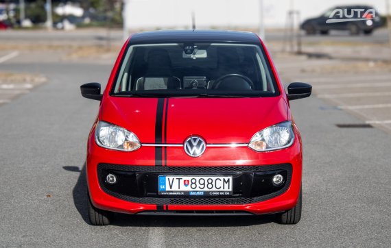 Volkswagen Up! 1.0 BMT 75k 55kW MT/5 2013 / AJ NA SPLÁTKY / PROTIÚČET 2013 červená