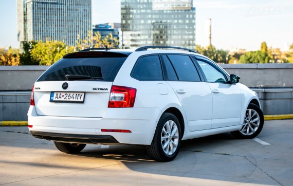 Škoda Octavia Combi 1.6 TDI 85kW AT/7 2017 / AJ NA SPLÁTKY / PROTIÚČET 2017 bílá