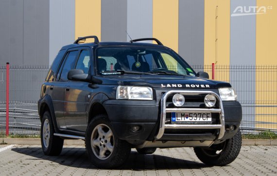 Land Rover Freelander 2.0 Td4 / 82kW / M5 / AJ NA SPLÁTKY / PROTIÚČET 2002 černá