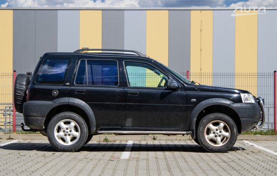 Land Rover Freelander 2.0 Td4 / 82kW / M5 / AJ NA SPLÁTKY / PROTIÚČET 2002 černá
