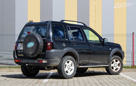 Land Rover Freelander 2.0 Td4 / 82kW / M5 / AJ NA SPLÁTKY / PROTIÚČET 2002 černá