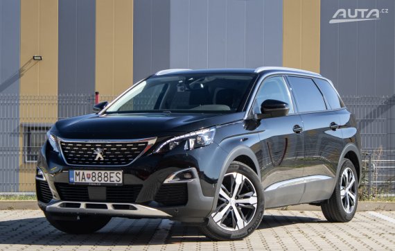 Peugeot 5008 1.5 BlueHDi Allure / 96kW / A8 / ZÁRUKA / AJ NA SPLÁTKY / PROTIÚČET