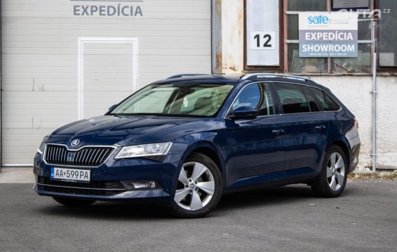 Škoda Superb Combi 1.6 TDI, 88kW (2017) / AJ NA SPLÁTKY / PROTIÚČET / 2017 - hlavní pohled