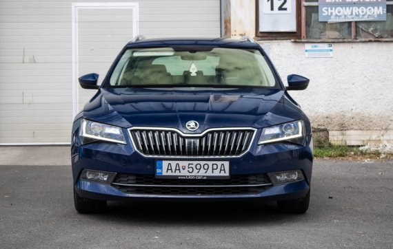 Škoda Superb Combi 1.6 TDI, 88kW (2017) / AJ NA SPLÁTKY / PROTIÚČET / 2017 modrá