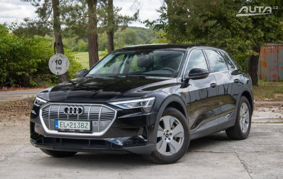 Audi E-tron 50 Quattro 230kW / V ZÁRUKE / AJ NA SPLÁTKY / PROTIÚČET 2022 černá