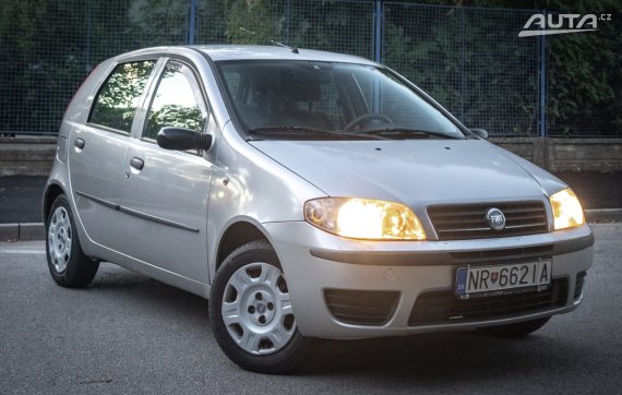 Fiat Punto 1.2, 44kW, M5, 5d. / AJ NA SPLÁTKY / PROTIÚČET / 2006 šedá