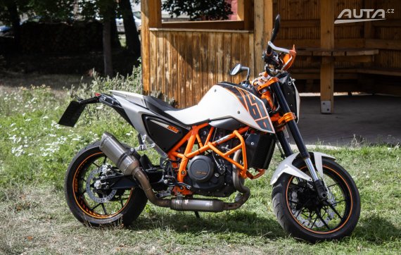 KTM 690 Duke 50kW 2013 2013 bílá