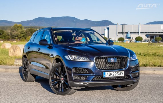 Jaguar F-Pace 30d AWD Portfolio 221kW AT/8 / AJ NA SPLÁTKY / PROTIÚČET 2016 modrá