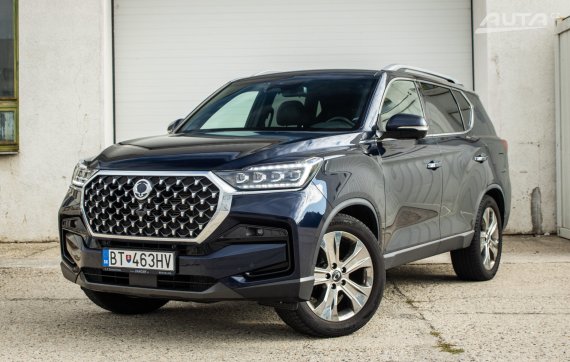 SsangYong Rexton 2.2 D 4x4 Premium Plus A/T, 148kW, A8, 5d. / AJ NA SPLÁTKY / PROTIÚČET / 2022 modrá