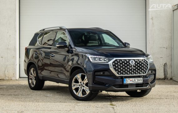 SsangYong Rexton 2.2 D 4x4 Premium Plus A/T, 148kW, A8, 5d. / AJ NA SPLÁTKY / PROTIÚČET / 2022 modrá