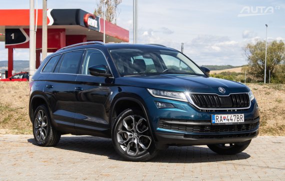 Škoda Kodiaq 2.0 TDI 4x4 DSG, 140kW (2017) / AJ NA SPLÁTKY / PROTIÚČET / 2017 modrá