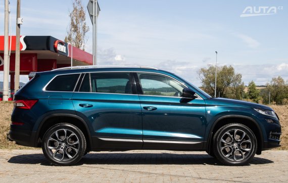 Škoda Kodiaq 2.0 TDI 4x4 DSG, 140kW (2017) / AJ NA SPLÁTKY / PROTIÚČET / 2017 modrá
