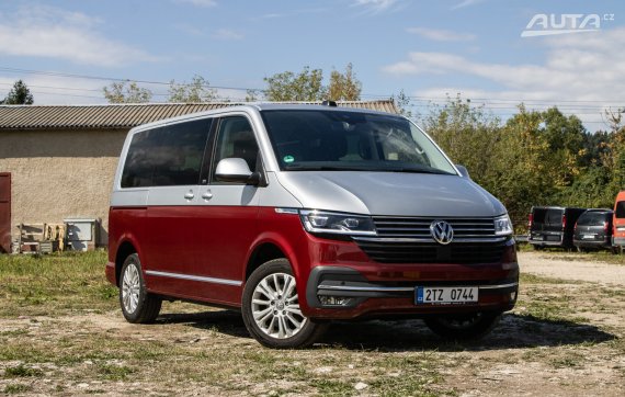 Volkswagen Multivan 2.0 TDI, 110kW (2022) / AJ NA SPLÁTKY / PROTIÚČET / 2022 šedá