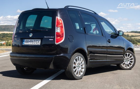 Škoda Roomster 1.6 TDI, 77kW (2010) / AJ NA SPLÁTKY / PROTIÚČET / 2010 černá