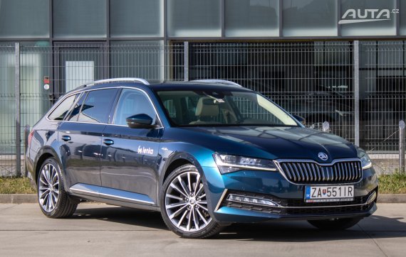 Škoda Superb Combi 2.0 TSI L&amp;K 4x4 DSG / 200kW / A7 / ZÁRUKA / AJ NA SPLÁTKY / PROTIÚČET 2020 modrá