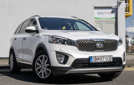 Kia Sorento 2.2 CRDi VGT 4WD 7m. / 147kW / A6 / ZÁRUKA / AJ NA SPLÁTKY / PROTIÚČET 2015 bílá