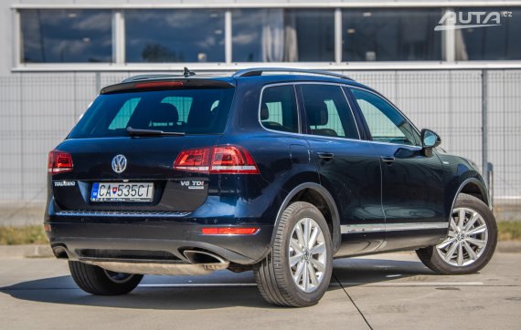 Volkswagen Touareg 3.0 V6 TDI 240k 4Motion Highline Toareg X 180kW AT / AJ NA SPLÁTKY / PROTIÚČET 2014 modrá