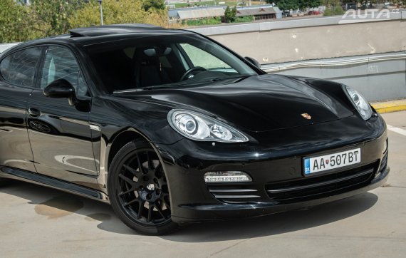 Porsche Panamera 3.6 V6 A/T, 220kW, A7 / AJ NA SPLÁTKY / PROTIÚČET / 2011 černá