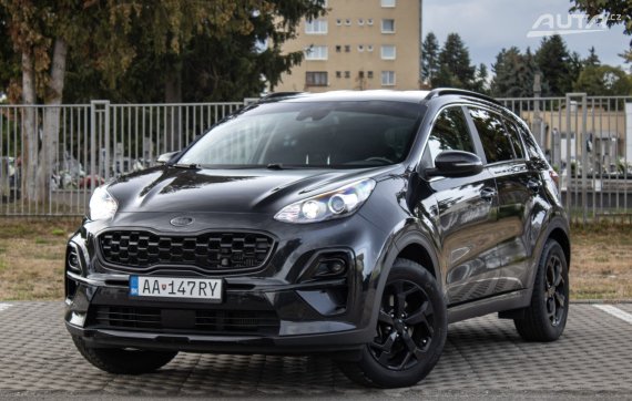 Kia Sportage 1.6 CRDi Black Edition / 100kW / A7 / ZÁRUKA / AJ NA SPLÁTKY / PROTIÚČET 2021 - hlavní pohled