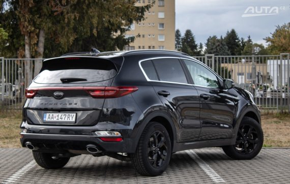 Kia Sportage 1.6 CRDi Black Edition / 100kW / A7 / ZÁRUKA / AJ NA SPLÁTKY / PROTIÚČET 2021 černá