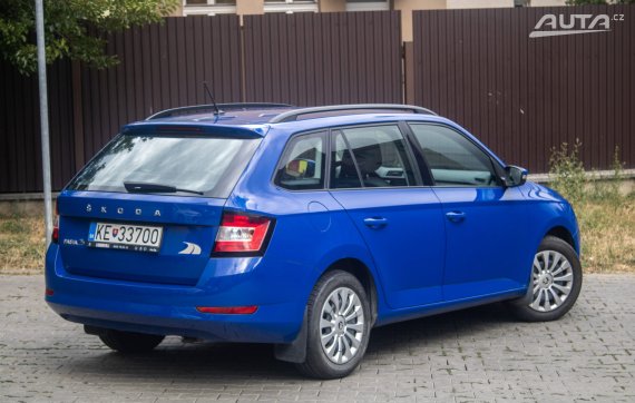 Škoda Fabia Combi 1.0 TSI Tour Active / 70kW / M5 / ZÁRUKA / AJ NA SPLÁTKY / PROTIÚČET 2022 modrá