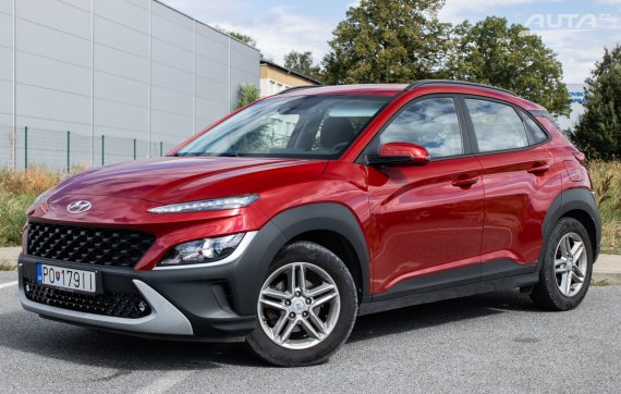 Hyundai Kona 1.0 T-GDi, 88kW (2022) / AJ NA SPLÁTKY / PROTIÚČET / 2022 červená