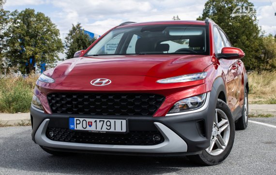 Hyundai Kona 1.0 T-GDi, 88kW (2022) / AJ NA SPLÁTKY / PROTIÚČET / 2022 červená