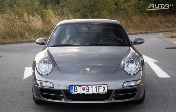 Porsche 911 997.1 Carrera S 3.8 Tiptronic / 261kW / A5 / AJ NA SPLÁTKY / PROTIÚČET 2007 šedá