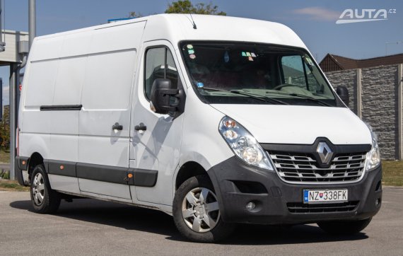 Renault Master 2.3 dCi L3H2, 92 kW, M6 / AJ NA SPLÁTKY / PROTIÚČET / 2015 bílá