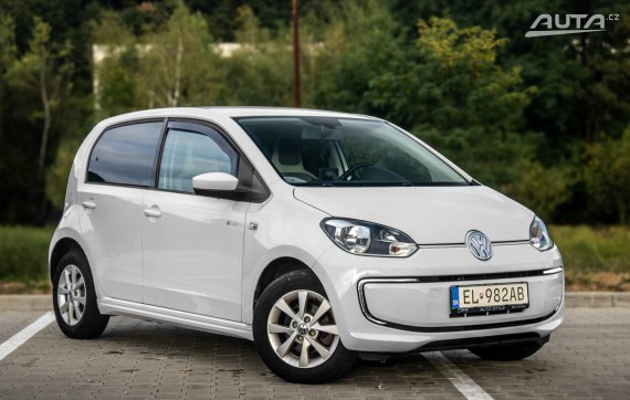 Volkswagen e-UP 60kW BEV 2016 / AJ NA SPLÁTKY / PROTIÚČET 2016 bílá