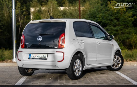 Volkswagen e-UP 60kW BEV 2016 / AJ NA SPLÁTKY / PROTIÚČET 2016 bílá