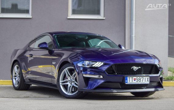 Ford Mustang 5.0 GT Ti-VCT V8 / 330kW / A10 / ZÁRUKA / AJ NA SPLÁTKY / PROTIÚČET 2021 modrá