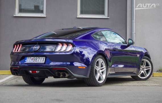 Ford Mustang 5.0 GT Ti-VCT V8 / 330kW / A10 / ZÁRUKA / AJ NA SPLÁTKY / PROTIÚČET 2021 modrá