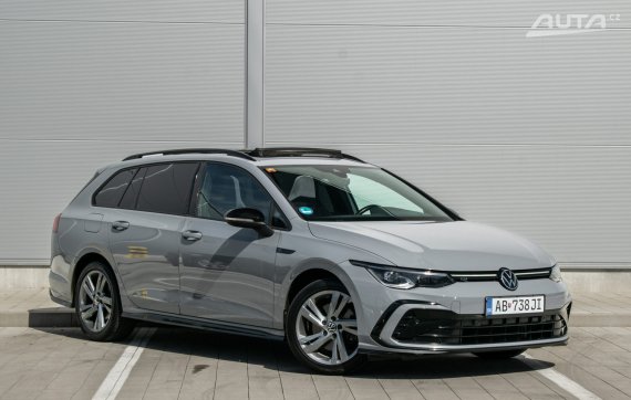 Volkswagen Golf Variant 2.0 TDI R-Line DSG / 110kW / A7 / ZÁRUKA / AJ NA SPLÁTKY / PROTIÚČET 2023 šedá