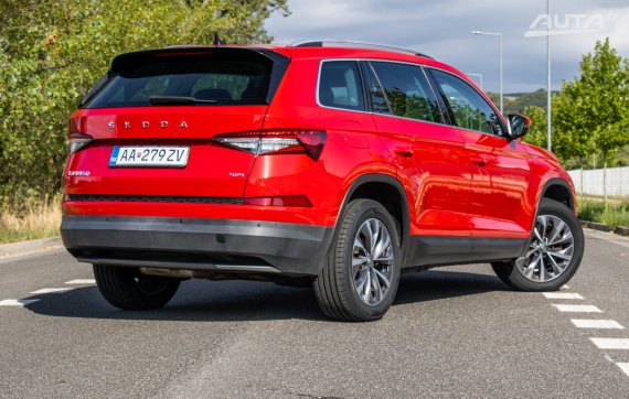 Škoda Kodiaq 2.0 TDI SCR EVO AT/7 147kW AWD - 7 Miest / AJ NA SPLÁTKY / PROTIÚČET 2021 červená