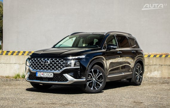 Hyundai Santa Fe 1.6 T-GDi HEV Premium 4x4 A/T, 132kW, A6 / AJ NA SPLÁTKY / PROTIÚČET / 2021 - hlavní pohled