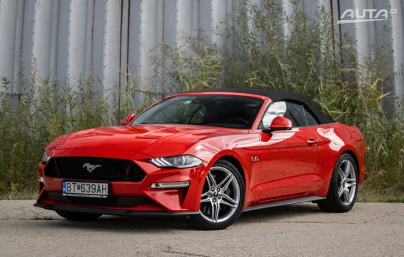 Ford Mustang GT Convertible 5.0 V8 A/T, 331kW, A10 / AJ NA SPLÁTKY / PROTIÚČET / 2020 - hlavní pohled