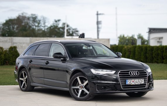 Audi A6 Avant 2.0 TDI S tronic / 140kW / A7 / ZÁRUKA / AJ NA SPLÁTKY / PROTIÚČET 2016 černá
