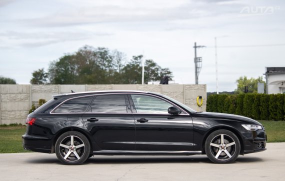 Audi A6 Avant 2.0 TDI S tronic / 140kW / A7 / ZÁRUKA / AJ NA SPLÁTKY / PROTIÚČET 2016 černá