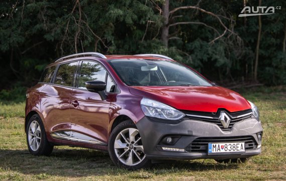 Renault Clio Grandtour Limited Energy TCe 90 / 66kW / M5 / ZÁRUKA / AJ NA SPLÁTKY / PROTIÚČET 2017 červená