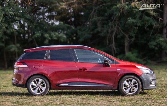 Renault Clio Grandtour Limited Energy TCe 90 / 66kW / M5 / ZÁRUKA / AJ NA SPLÁTKY / PROTIÚČET 2017 červená