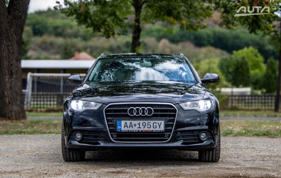 Audi A6 Avant 2.0 TDI 130kW MT/6 2012 / AJ NA SPLÁTKY / PROTIÚČET 2012 černá