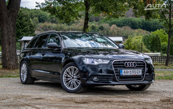 Audi A6 Avant 2.0 TDI 130kW MT/6 2012 / AJ NA SPLÁTKY / PROTIÚČET 2012 černá
