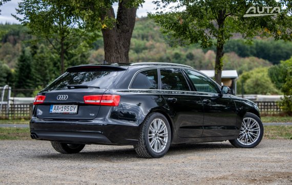 Audi A6 Avant 2.0 TDI 130kW MT/6 2012 / AJ NA SPLÁTKY / PROTIÚČET 2012 černá