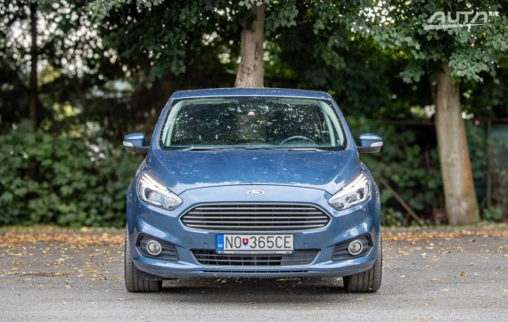 Ford S-Max 2.0 TDCi 176kW AT/8 2018 / AJ NA SPLÁTKY / PROTIÚČET 2018 modrá