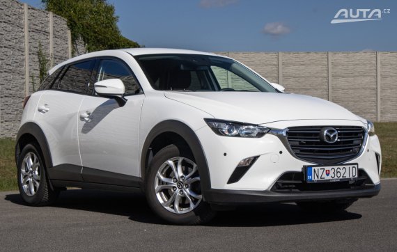 Mazda CX-3 2.0 Skyactiv-G121, 89kW, M6 / AJ NA SPLÁTKY / PROTIÚČET / 2019 bílá