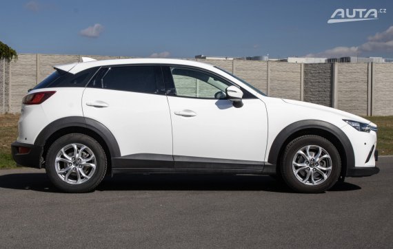 Mazda CX-3 2.0 Skyactiv-G121, 89kW, M6 / AJ NA SPLÁTKY / PROTIÚČET / 2019 bílá
