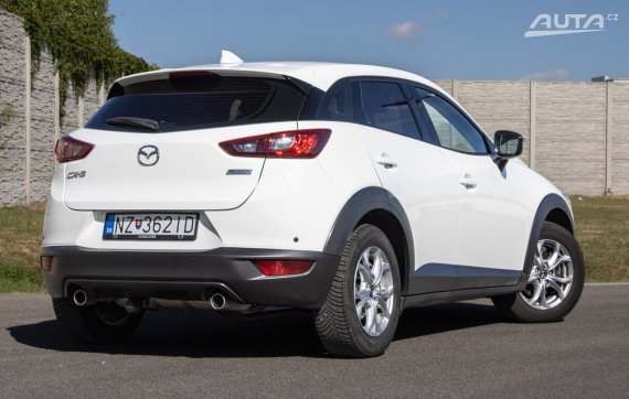 Mazda CX-3 2.0 Skyactiv-G121, 89kW, M6 / AJ NA SPLÁTKY / PROTIÚČET / 2019 bílá