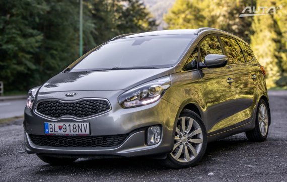 Kia Carens 1.7 CRDi 104kW MT/6 2017 / AJ NA SPLÁTKY / PROTIÚČET