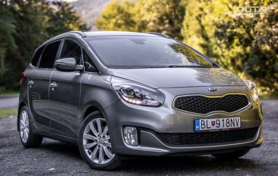 Kia Carens 1.7 CRDi 104kW MT/6 2017 / AJ NA SPLÁTKY / PROTIÚČET 2017 šedá